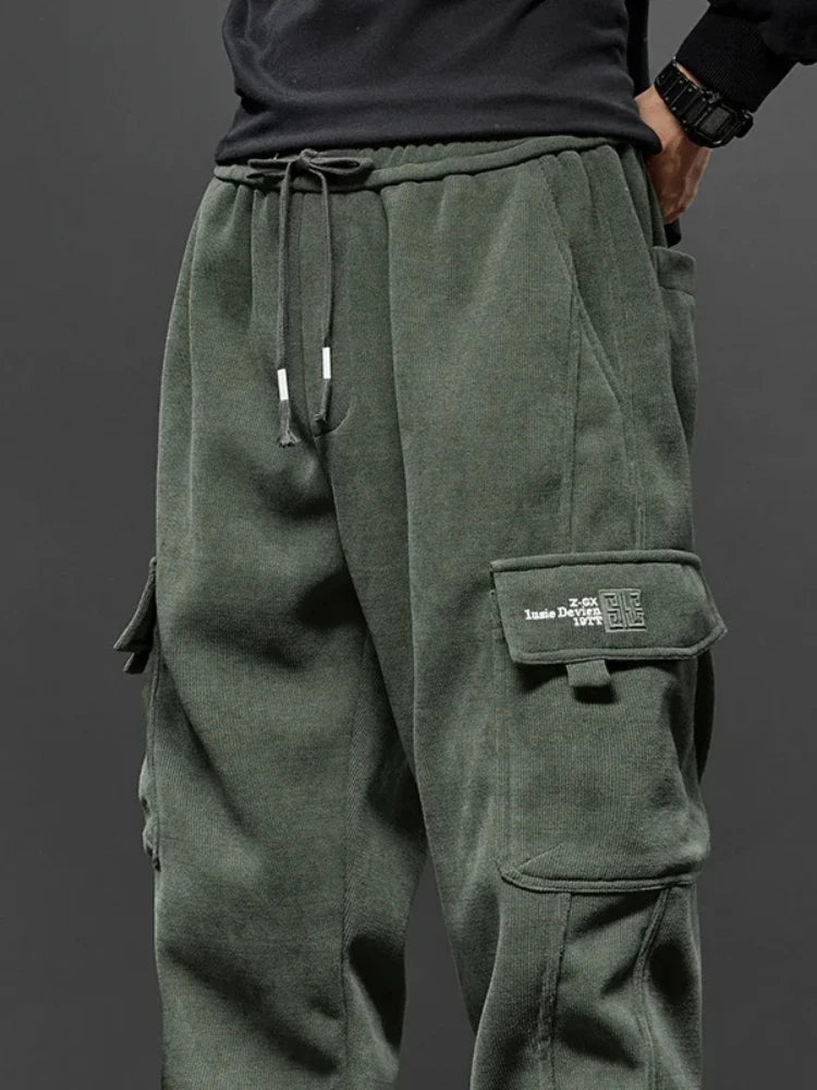 Elastic Waist Casual Jogger Pants
