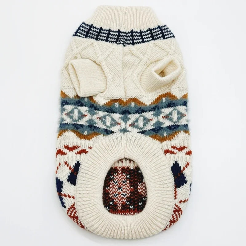 Dog Clothes Pet Sweater Knitted Pullovers Sweaters for Small Medium Dogs Chihuahua Puppy Pet Sweater Yorkshire Pure Dog Sweaters