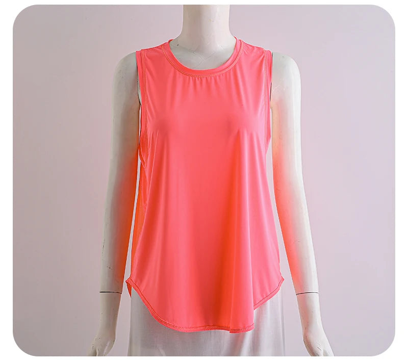 Sport Bra Short Sleeve Vest Aerobic Sleeveless Gym Tops Push-up Bras Yoga Clothing Pilates Workout Cropped Sportswear T-shirt