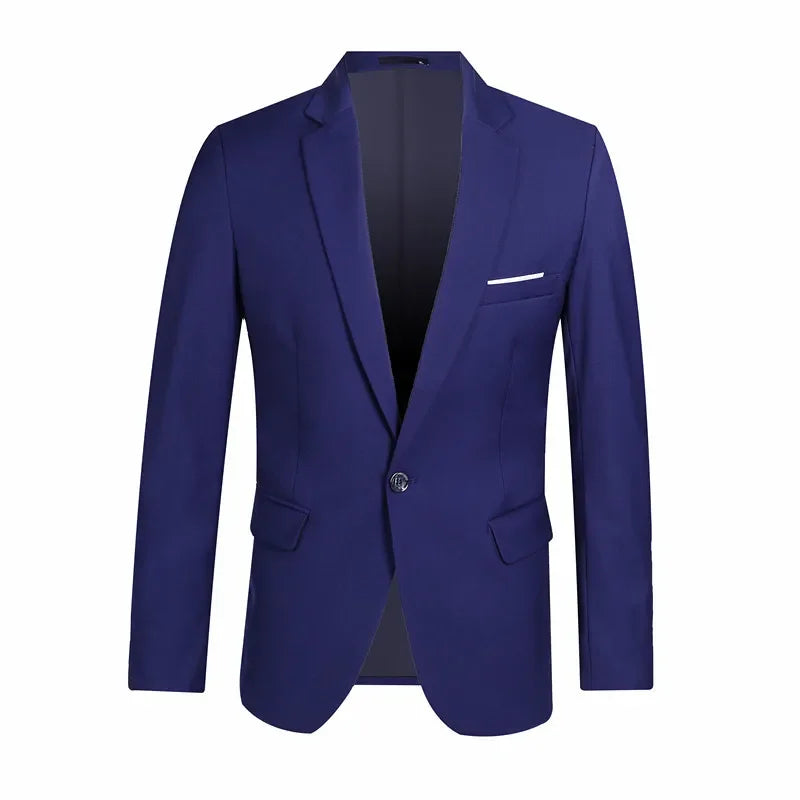 Slim Fit Formal Business Blazer