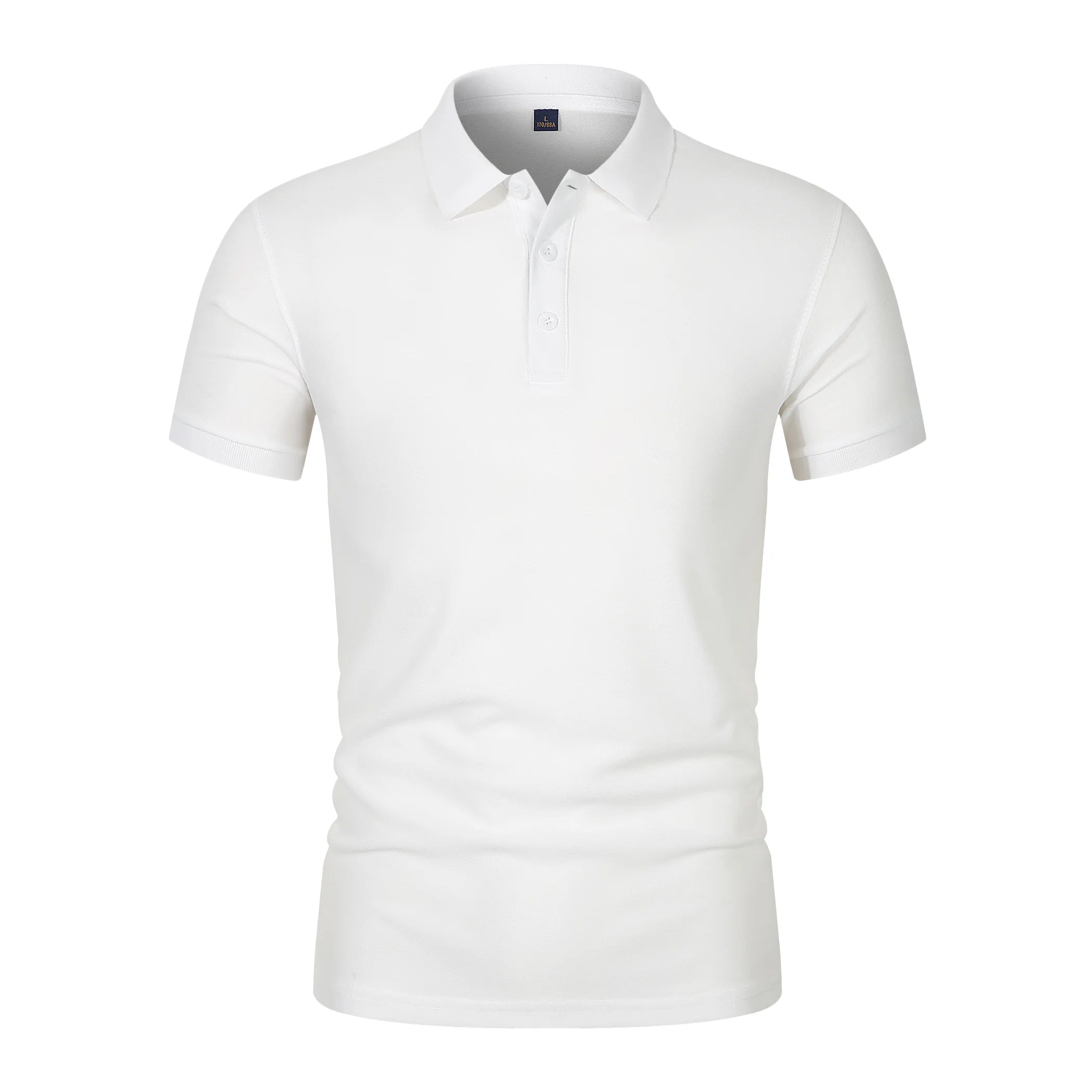 2025 Hot Sale Men's Summer Casual Breathable Comfortable Polo Shirt Men's Solid Color High Quality Short Sleeve T-Shirt ﻿