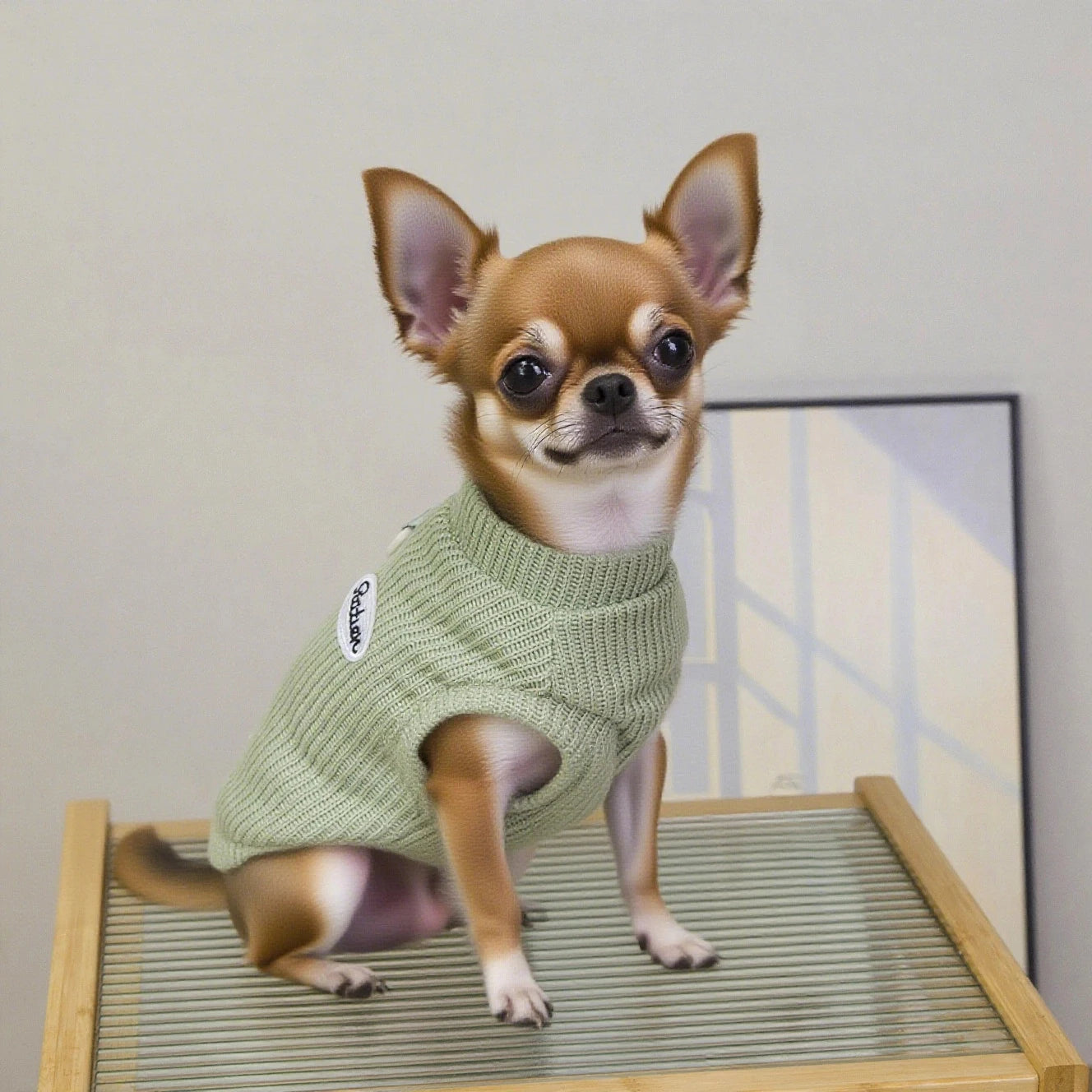 Knitted Winter Pullover Dog Sweater