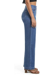 Retro Straight High Waist Jeans