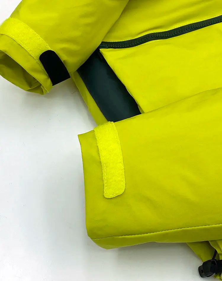 Color Blocked Outdoor Down Jacket