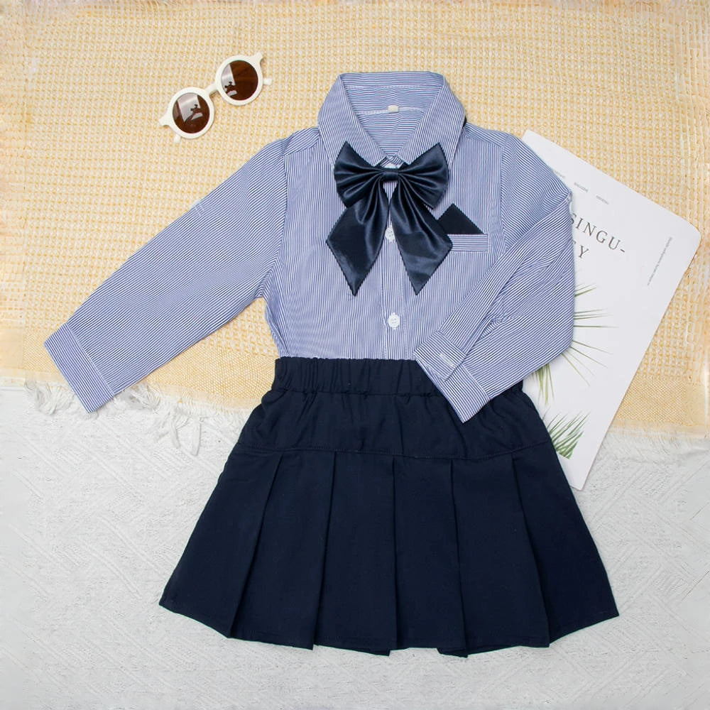 Preppy Kids School Uniform Set