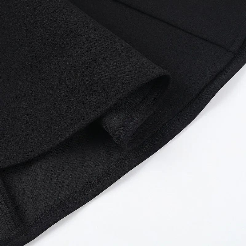 Strapless Bow A-Line Mini Dress