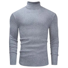Slim Fit Turtleneck Knit Pullover