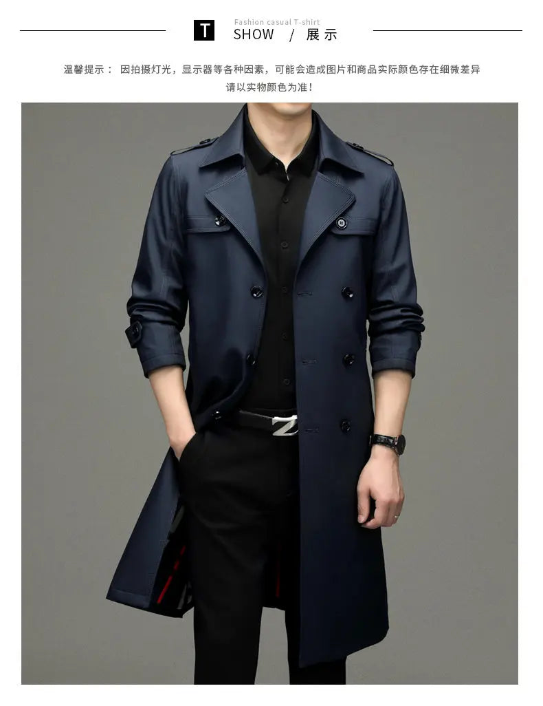 Smart Casual Double Breasted Trench