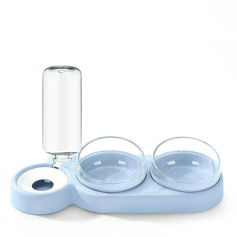 3-Bowl Large Diameter Pet Feeder