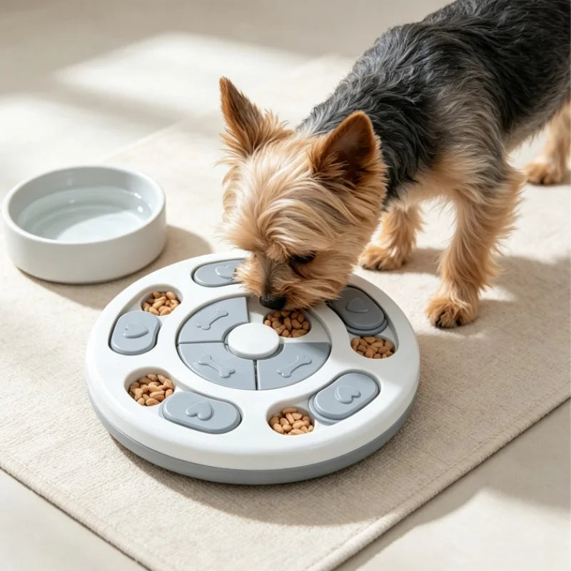 Pet Feeder Dog Educational Toys Increase Puppy Intellectual Food Dispenser Interactive Educational Feeding Toys