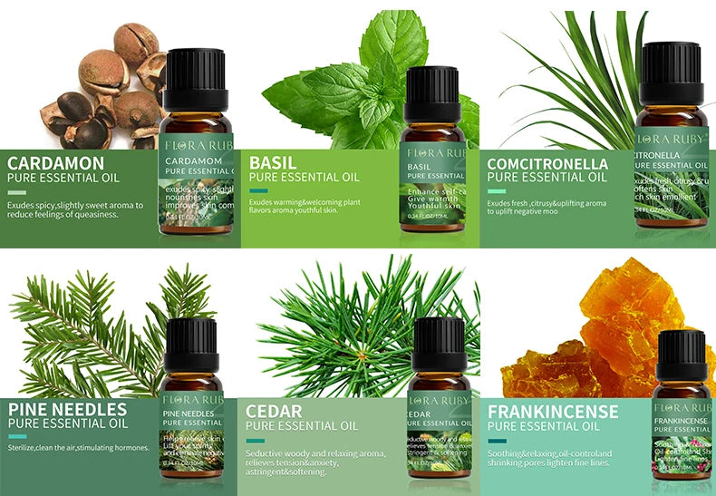36 Natural Aromatherapy Essential Oils
