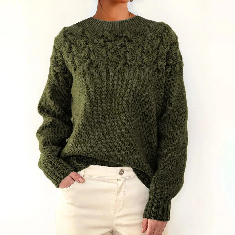 Winter Turtleneck Knit Pullover Sweater