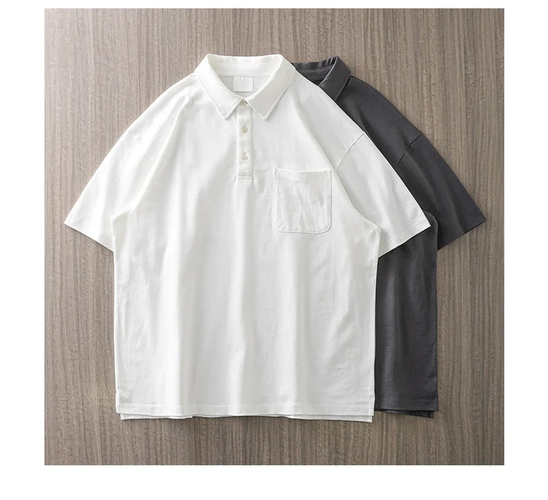 Heavyweight Cotton Pocket Summer Polo