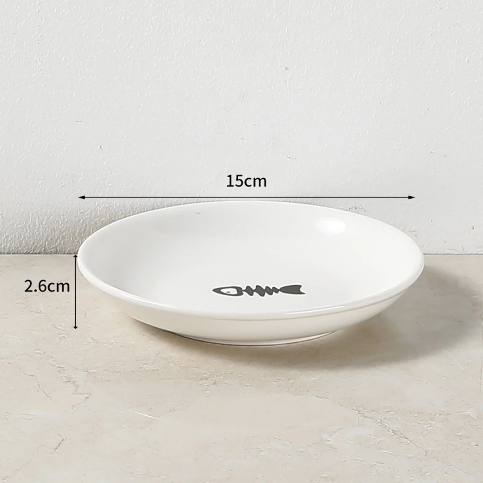 Pet Ceramic Bowl Nordic High Footed Ceramic Cat Food Bowl Snack Can Plate Anti Overturning Kitten Puppy Food Water Feeding Bowl