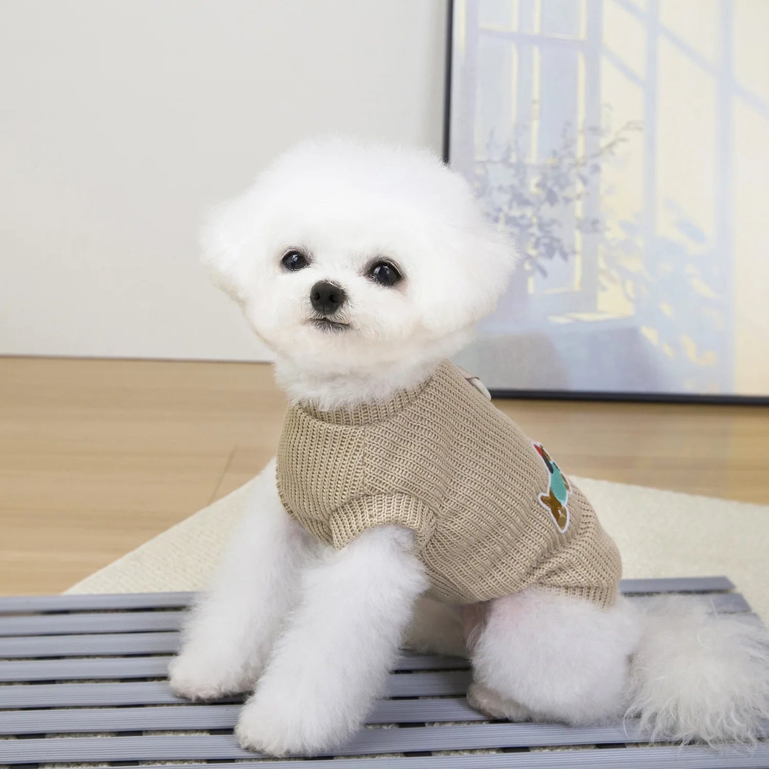 Knitted Winter Pullover Dog Sweater