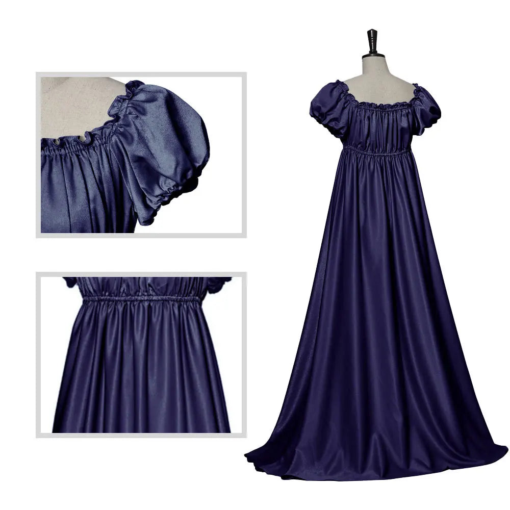 Medieval Off Shoulder Renaissance Costume Dress