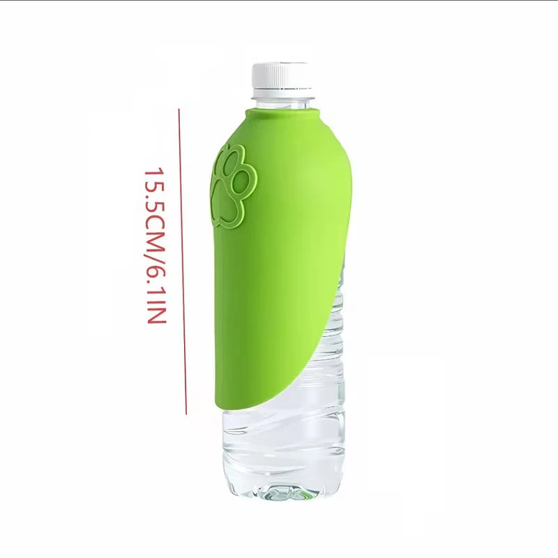 Portable Pet Water Dispenser –Travel Water Bottle for Dogs and Cats (Bottle Not Included) – Suitable for Outdoor Walks and Trips