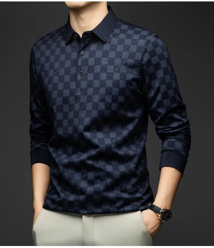 Autumn Plaid Polo Essential