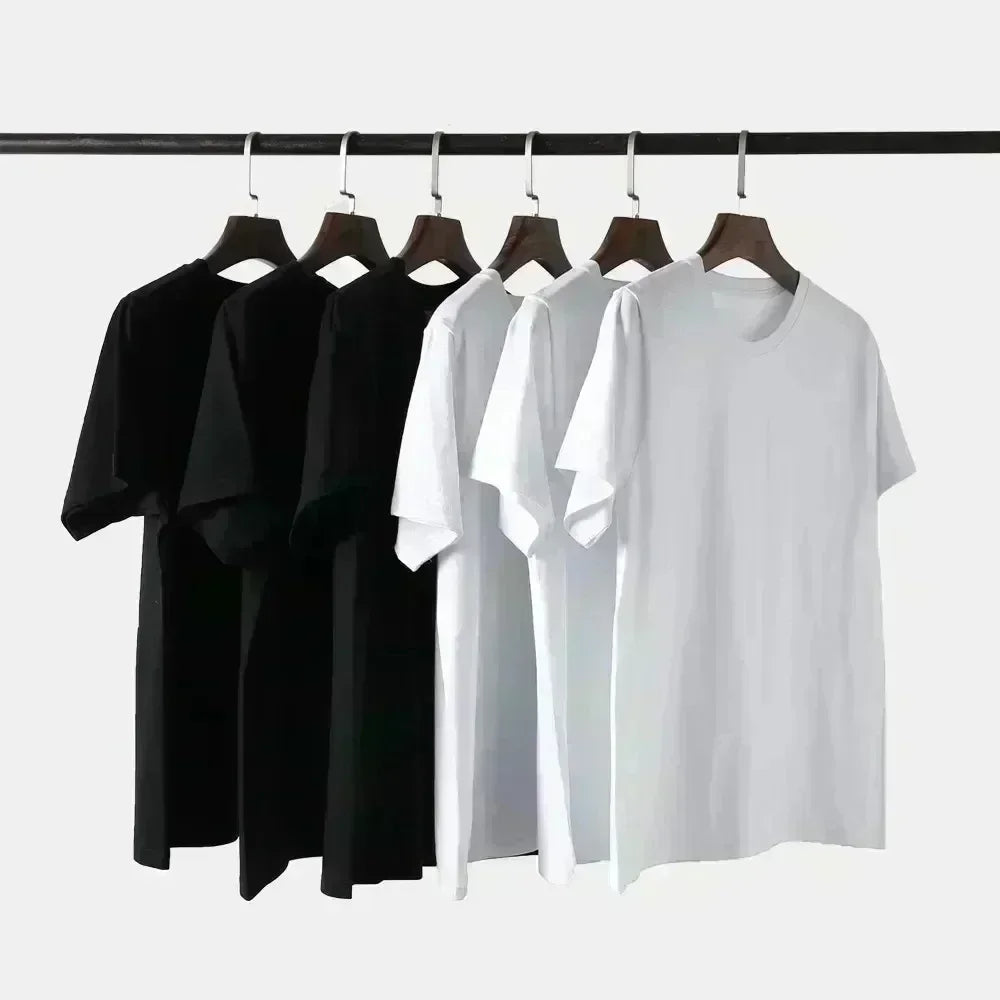Men's and Women's T-shirts ICharlie Cotton T-shirts Front-necked Tops Patterned Daily Leisure and Cuteness Printed T Shirt
