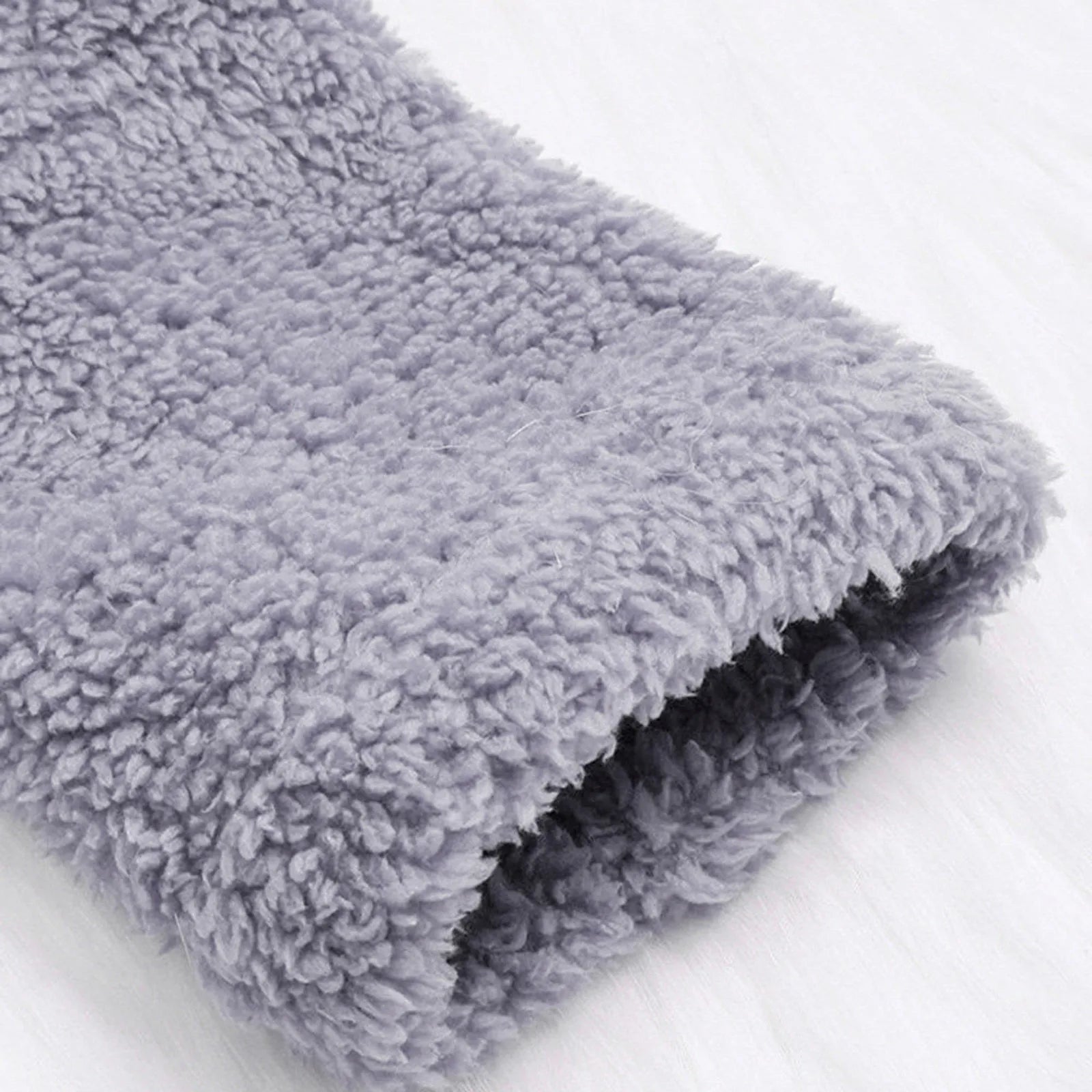 Plush Wool Blend Winter Coat