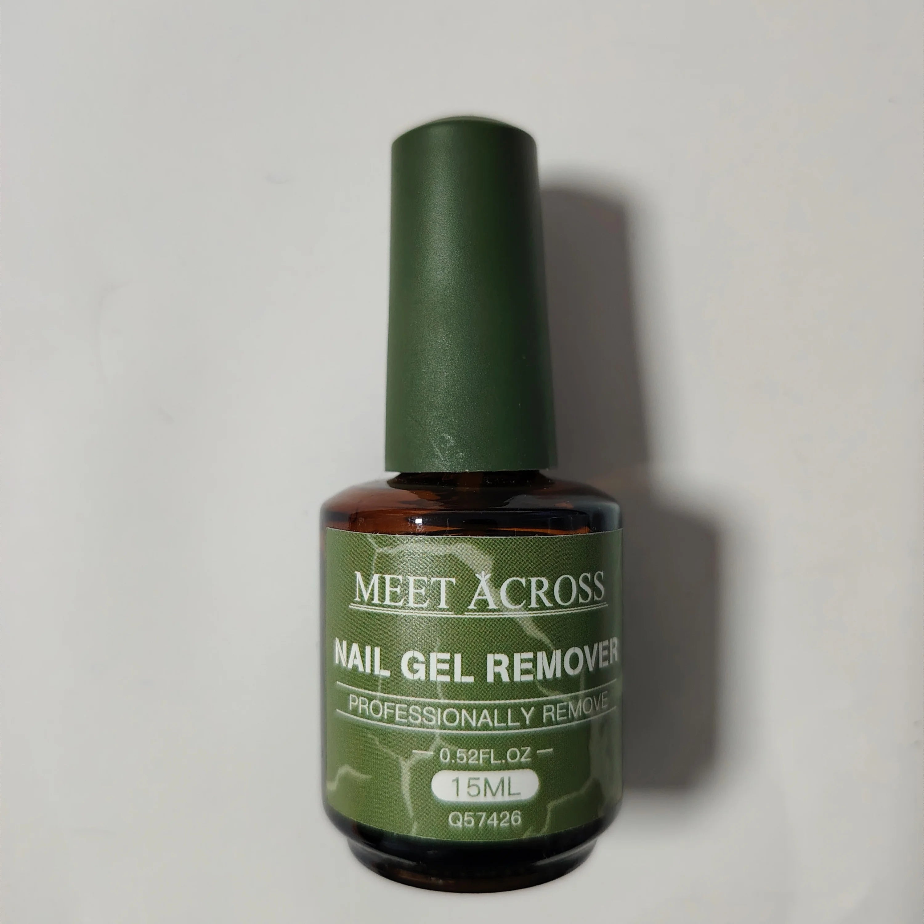 1/4bottle Nail Gel Remover Polish Soak-Off 3 Minutes Quickly & Easily Removes Gel Polish 0.5fl.Oz Professional Non-Irritating