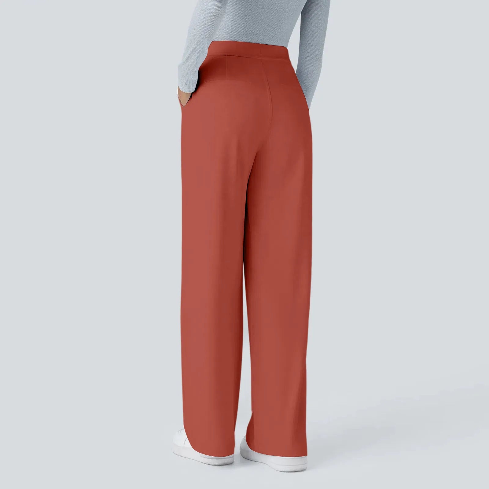 Women's Fashion Comfortable Pants Autumn and Winter Wide Leg Casual Sports Drape Slimming and Versatile Floor Length 2025