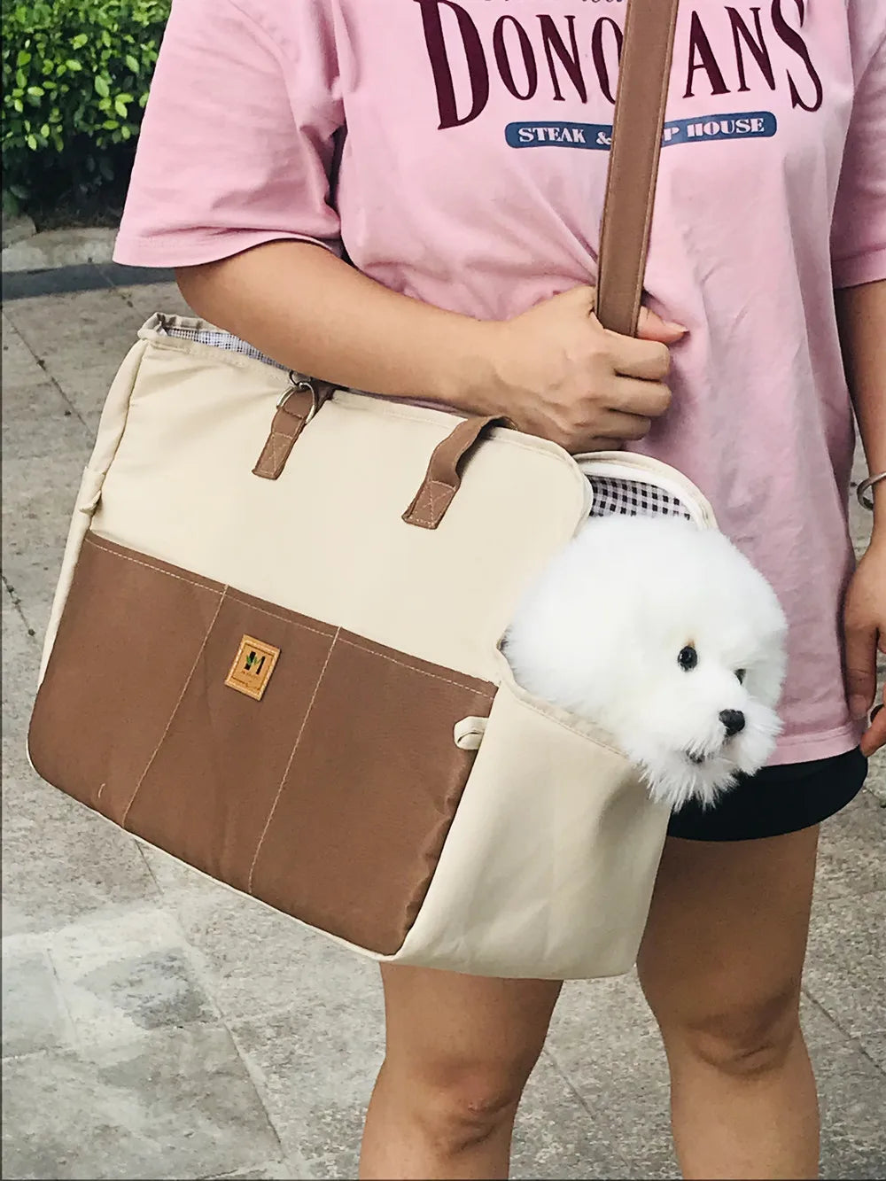 Portable Dog Carrier Cat Dog Outdoor Travel Bag Breathable Pet Carrying Pouch Travel Duffle for Cats Small Dogs Car Seat Carrier