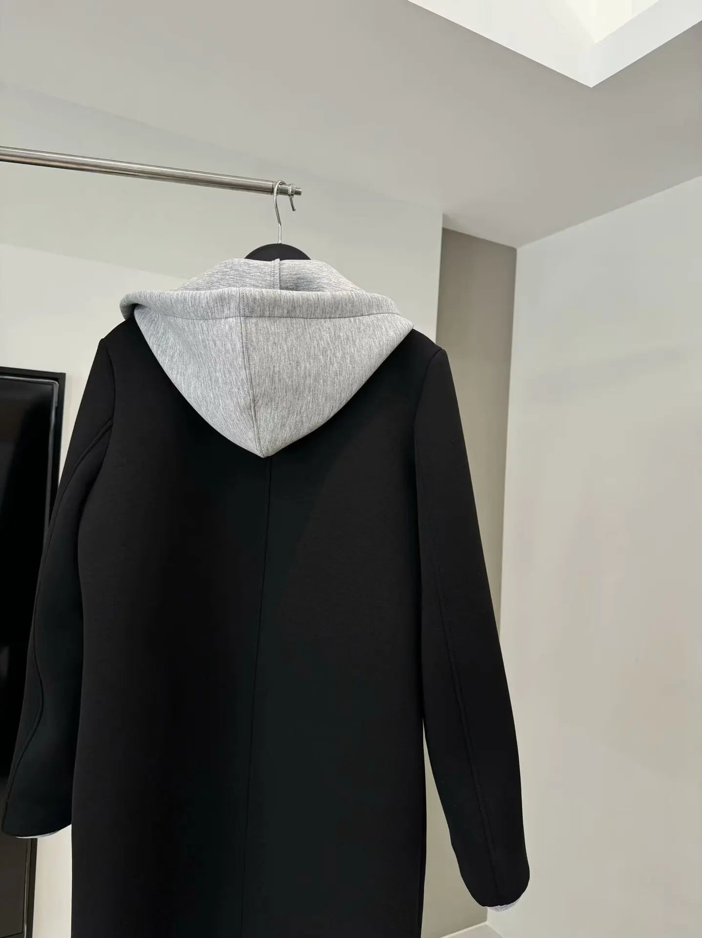 European Casual Hooded Long Coat