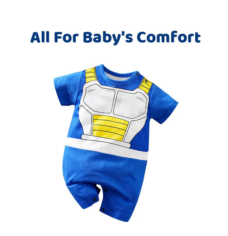 Anime Style Baby Summer Romper