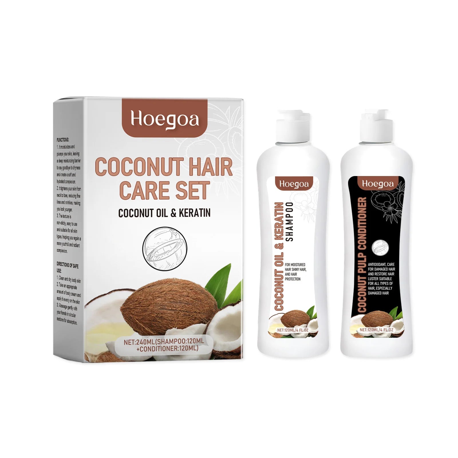 Hair Growth Repair Shampoo Conditioner Set