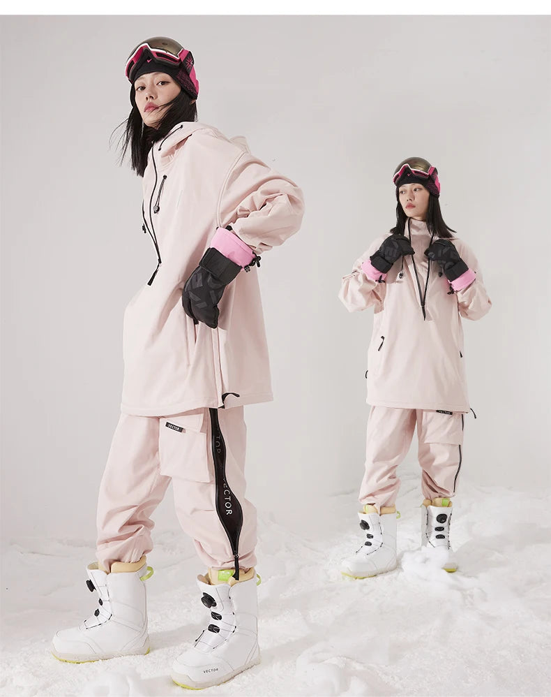 Waterproof Ski Jacket Pants Set