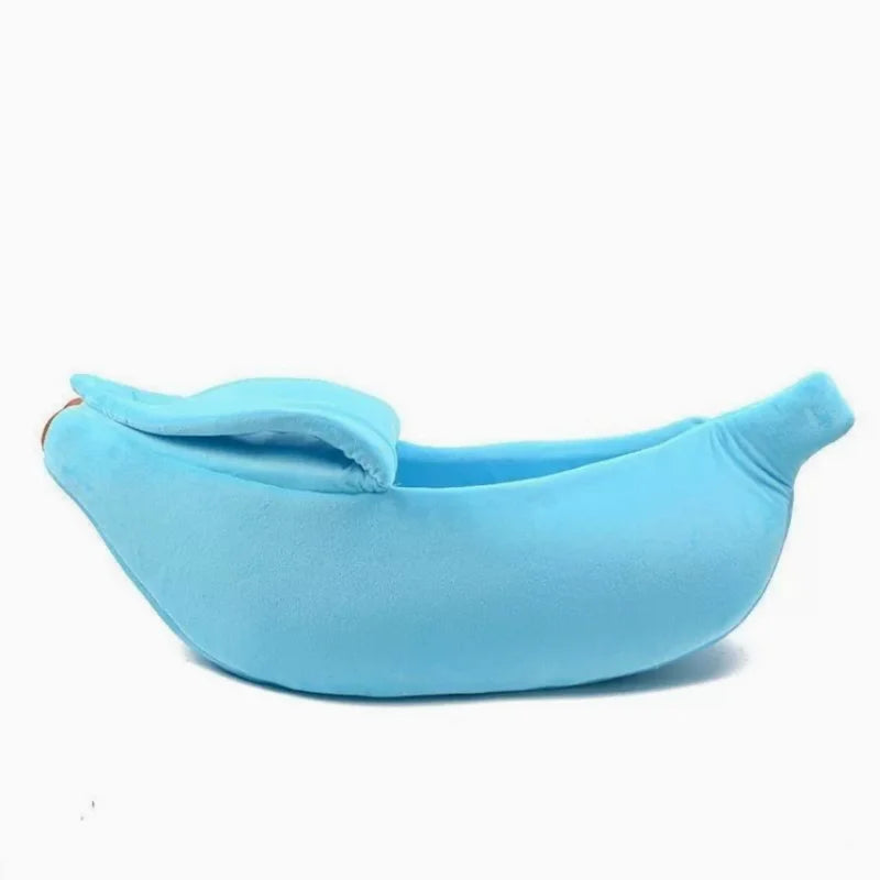 Banana Cat Bed House Funny Cute Cozy Cat Mat Beds Warm Durable Portable Pet Basket Kennel Dog Cushion Cat Pet Supplies ﻿