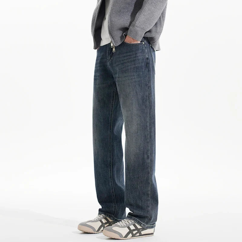 Fashion Casual Straight Jeans Autumn