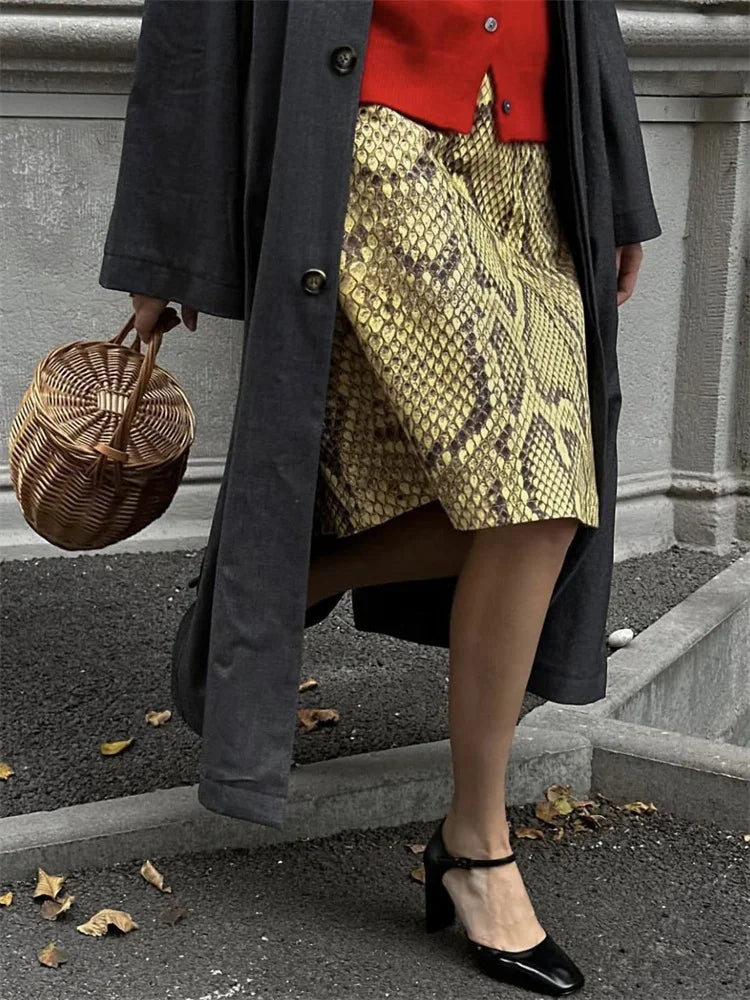Snakeskin Printed Fashion Premium Edition