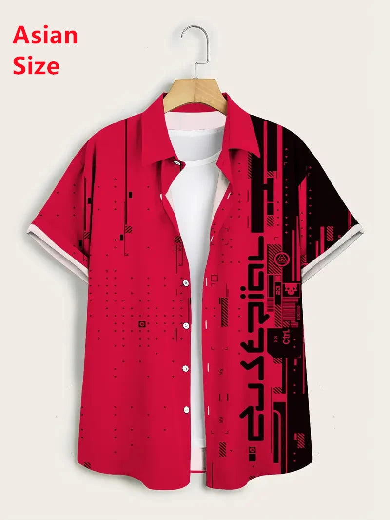 3D Print Beach Vacation Shirt