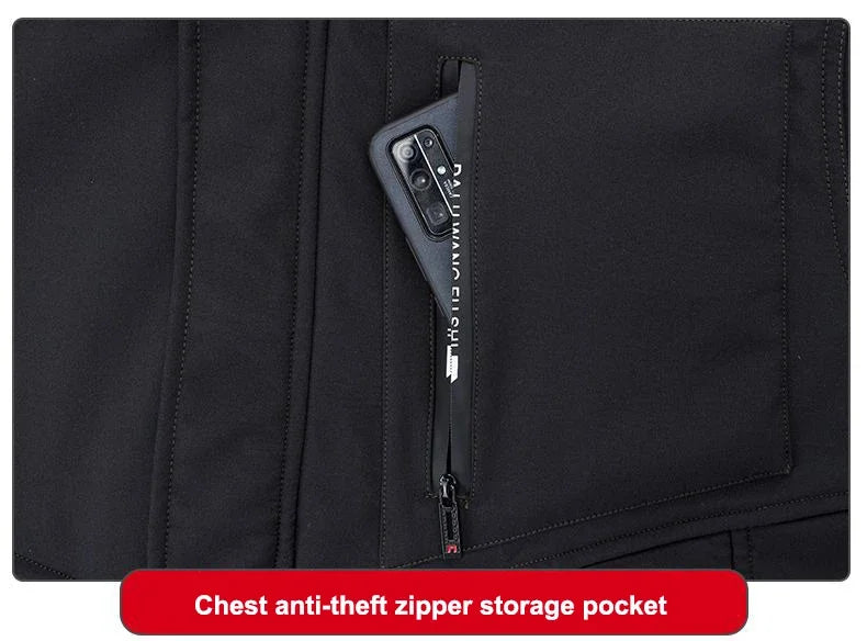 Winter Padded Hiking Jacket Suit