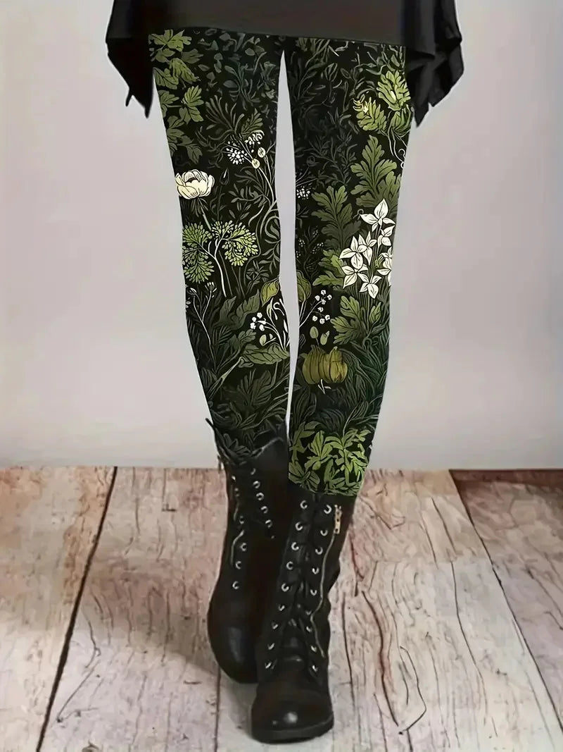 Women's Spring and Autumn Fashionable and Elegant Casual Leggings