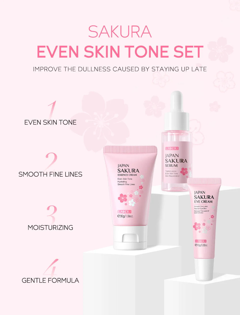 Vitamin C Sakura Facial Care Set