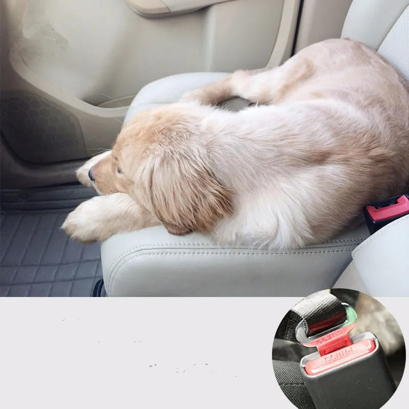 Car Seat Belt Pet Dog Leash Adjustable Lead Leash Safety Travel Clip Puppy Collar Leash Pet Supplies Dog Accessories Dropship