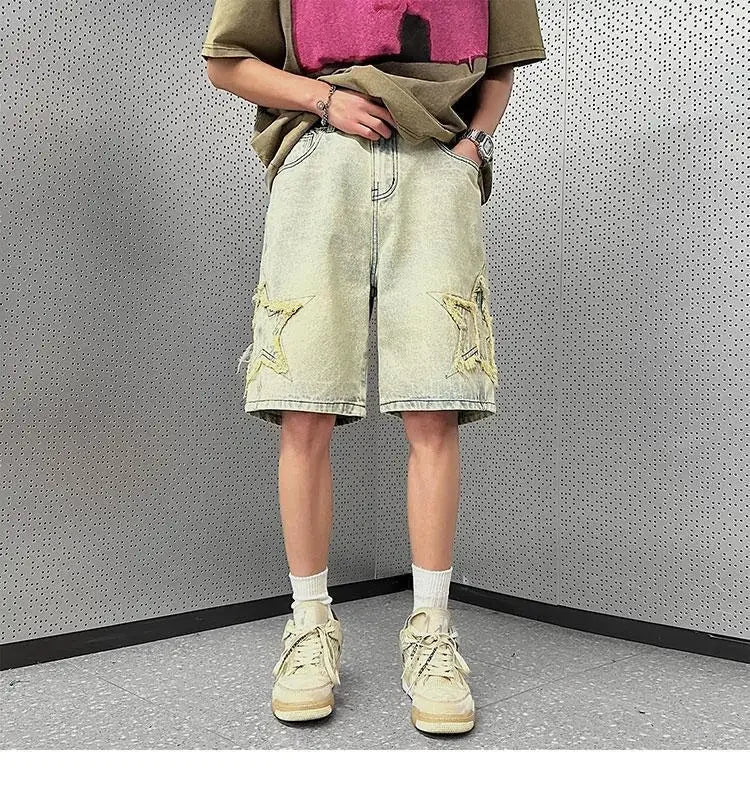 Retro High Street Denim Shorts