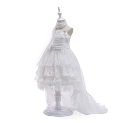 Trailing Princess Party Girls Dress