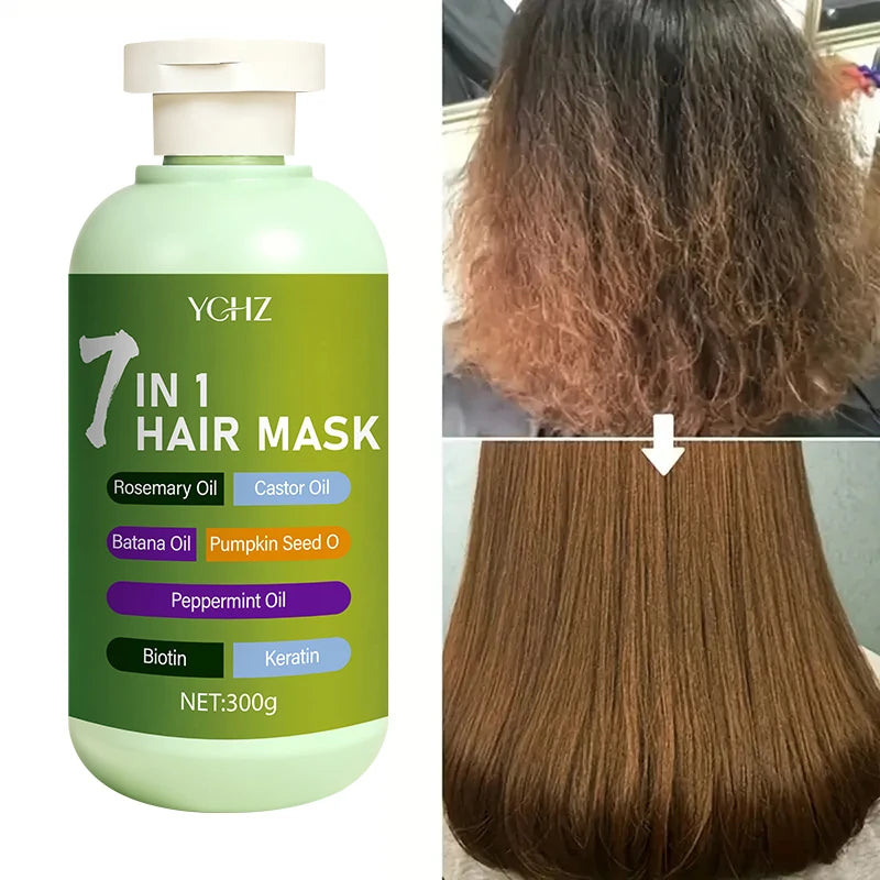 Rosemary Keratin Repair Hair Mask