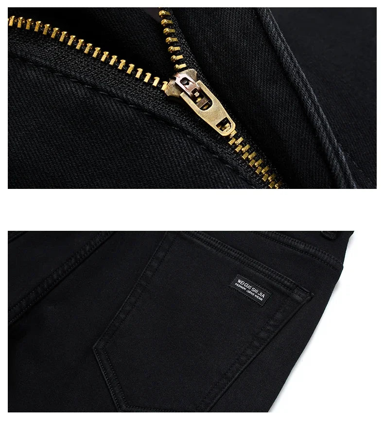 Classic Slim Stretch Denim Jeans
