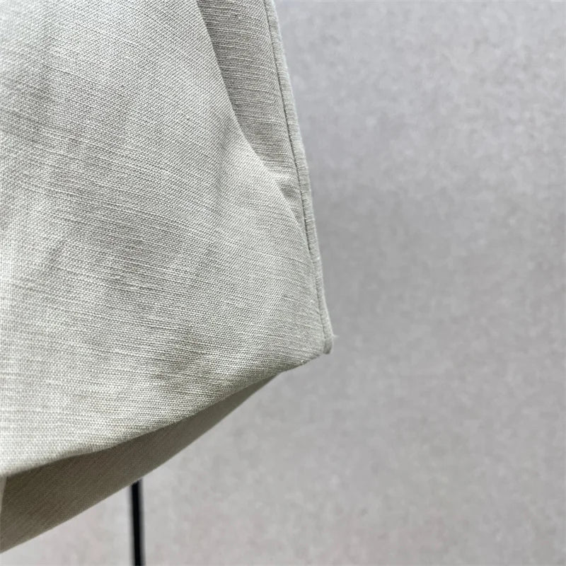 women's shorts New high waisted slim mini pants for summer 2026 linen blend casual shorts Belt decoration shorts women's pants