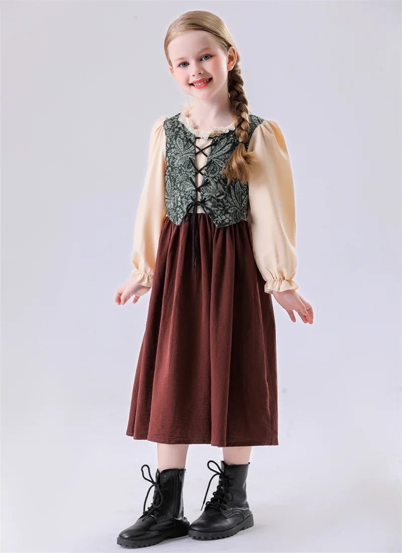 Medieval Bavarian Kids Costume Set