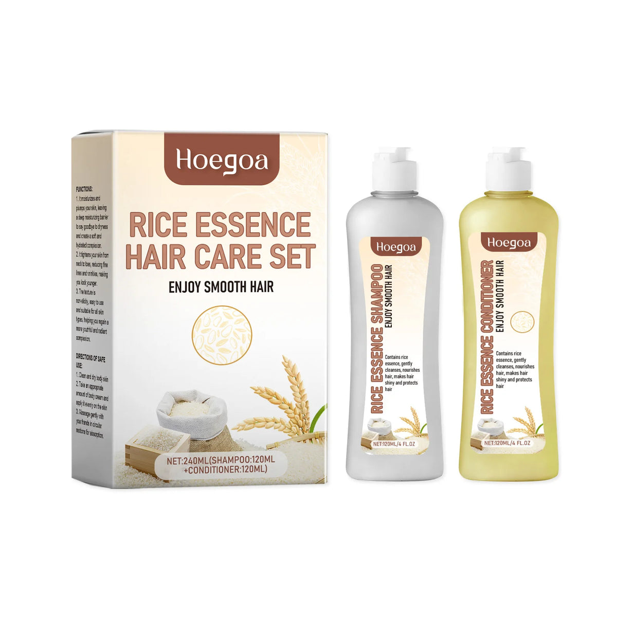Hair Growth Repair Shampoo Conditioner Set