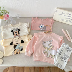 Cartoon Baby Sports Two-Piece Set