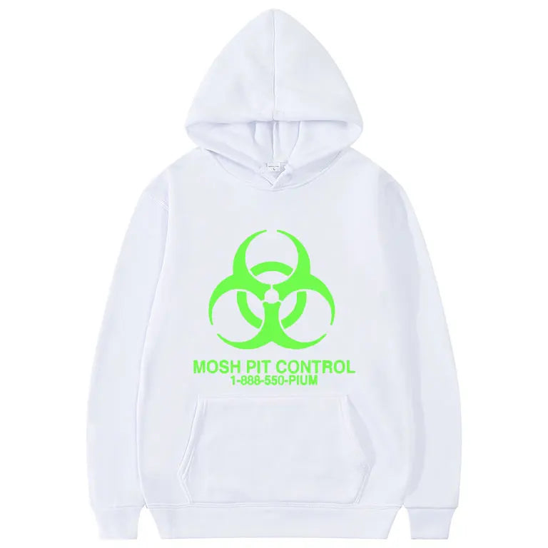 Homixide Gang Mosh Pit Control Hoodie Men Women Hip Hop Oversized Sweatshirt Playboi Carti Opium Merch Sweatshirt HXG Clothes