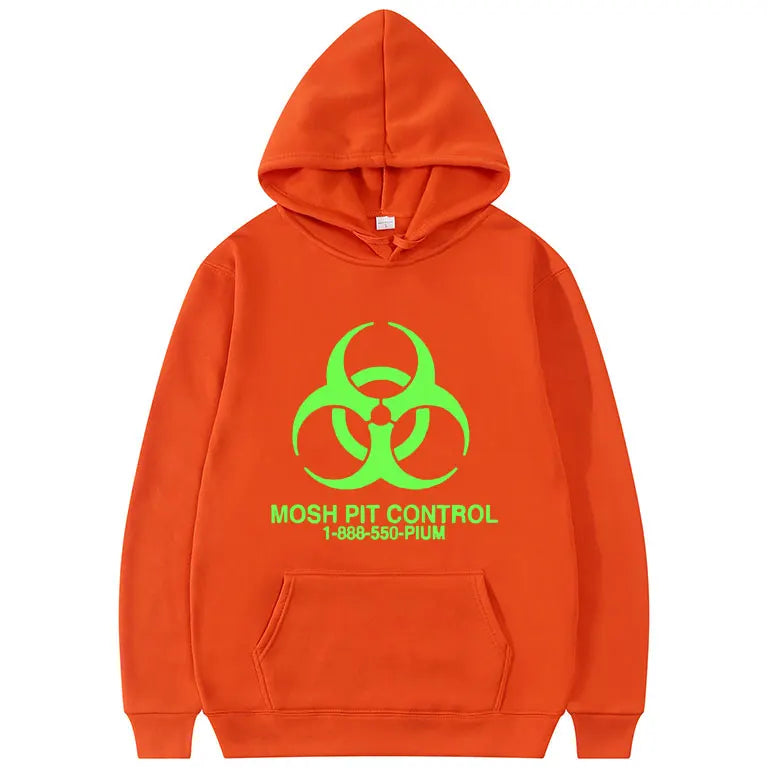 Homixide Gang Mosh Pit Control Hoodie Men Women Hip Hop Oversized Sweatshirt Playboi Carti Opium Merch Sweatshirt HXG Clothes