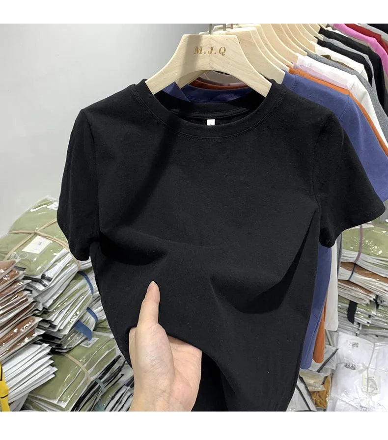 Modern Stretch Casual Summer Tee